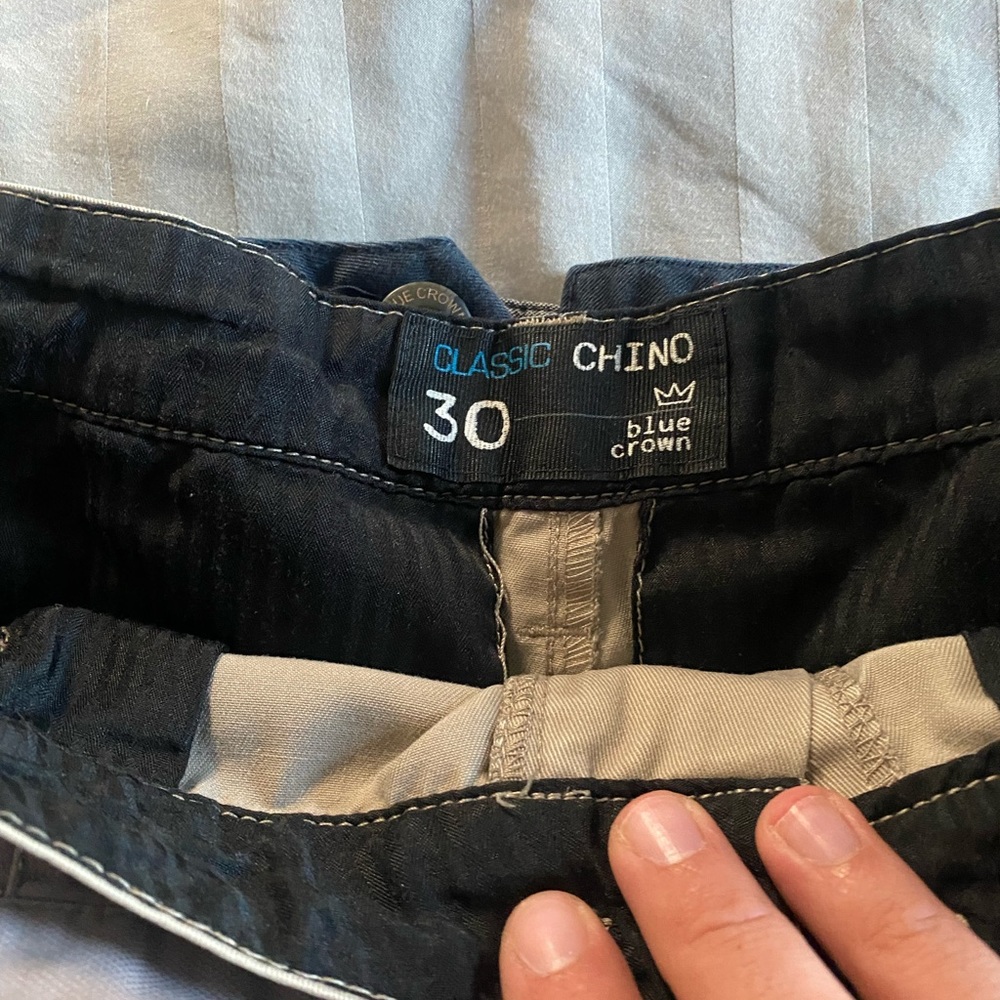 5 pairs of mens chino shorts